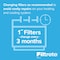 3M Filtrete 20 in. W X 20 in. H X 1 in. D 5 MERV Pleated Filter Dust 1 pk 302DC-H-6 - alternate 9